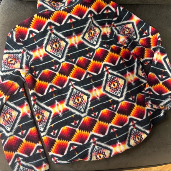 Powder River Outfitters kids Aztec pullover sweater with pockets size small or 8 - Picture 5 of 5